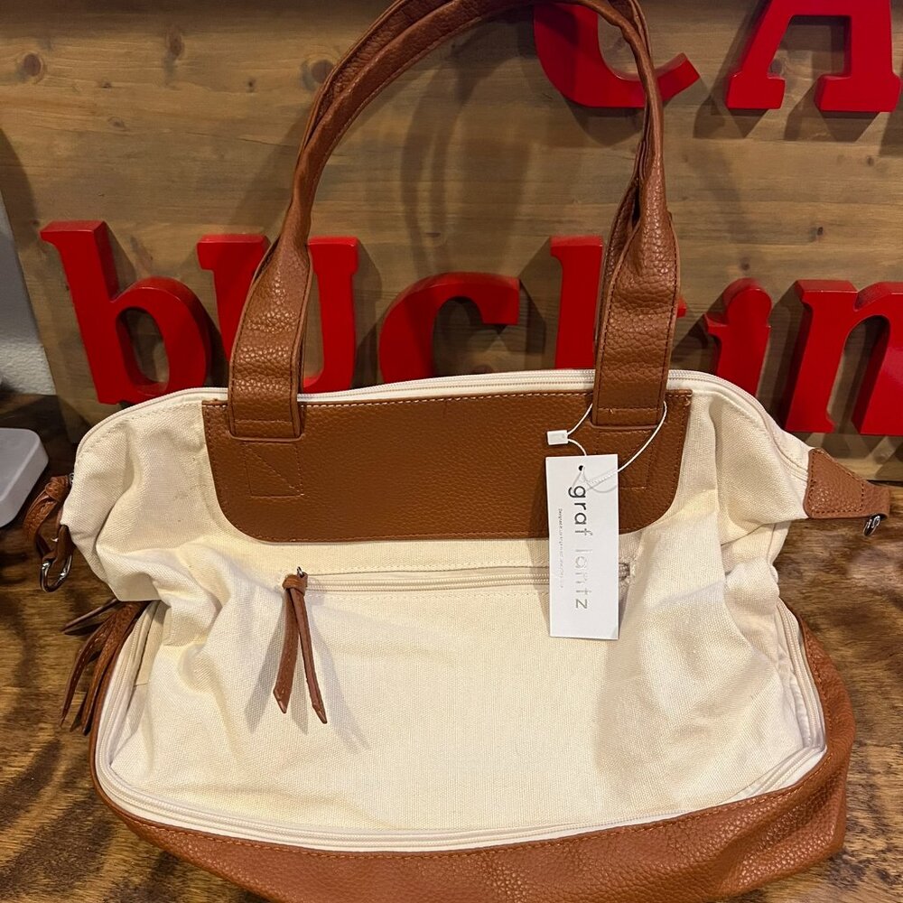 Graf Lantz Purse small weekender duffer tote Bin BD